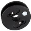 DEEPCRAFF Supporto Catena Bici Nero in Plastica, Pratico Tendicatena | Protegge Telaio e Vernice, Design Assorbimento Magnetico, Facile da Portare, Accessorio Utile
