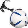 TOYANDONA Supporto da Parete per Palloni Sportivi, Display a Artiglio Nero | Plastica, 4 Fori Preforati per Viti, Installazione Semplice, Casa o Ufficio, per Rugby e Sfere Sportive