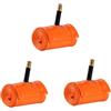 Kivivaka Camera d'aria da 26 pollici per mountain bike in TPU 26 x 1,9-2,5, pneumatico ultraleggero 88 g ammortizzante con valvola AV da 30 mm e freno a disco, 3 pezzi