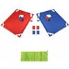 Almencla Gioco Cornhole con Sacchetti Durevole | Da Esterno e Interno, Set Cornhole con Tabelloni, immediato All'uso, per Casa, Famiglie