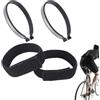 Generico Cinturino Per Pantaloni Da Bici Cavigliere 1 Set Strisce Orlo Pantaloni | Clip Per Bicicletta Calzoni Elastici Riflettenti Equitazione Pesca Bici