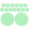 TEHAUX 15 Pezzi Palline da Ping Pong Luminose 40mm in PP per Gioco Notturno | Bianco Fluorescente, per Pratica All'aperto e Sostituzione Rapida, Feste Notturne, Tavolo e Glow Pong