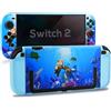 TIKOdirect Custodia protettiva per Switch 2, custodia rigida in policarbonato e impugnatura Joy-Con in TPU morbido, custodia protettiva sottile con motivo carino, antigraffio e antiurto per