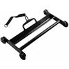 TISHITA Abdominal Wheel Rullo Addominale Ruota Allenamento Core Roller Palestra Telaio in Acciaio Scorrimento Lineare Adatta per, Carrello per Esercizi Addominali + 1 Fascia in Tessuto