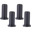 Fockety Boccole per Scalmo, Nylon, 4 Pezzi | Aderenza , Struttura Filettata Antiscivolo, Rumore di Attrito Ridotto, Installazione Semplice con Rubinetto, per Kayak,