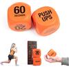Phoenix Fitness RY1051 Dadi per Esercizi - Dadi per Routine di Allenamento Fitness, Arancioni