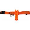 rockible Cintura Porta Canna da Pesca Supporto Canna Cinturone Ergonomico Regolabile con D Ganci Rotanti in Nastro per Mani, style to 1, Arancione, Arancione