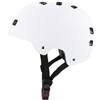 Toyvian Casco per Monopattino e Bici, Bianco ABS Leggero | Fori di Ventilazione, Fibbia Regolabile, Perquilibrio e Guida