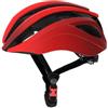 FytStycale Casco con Cinturino Sottogola Ergonomico, Gradiente Rosso Scuro E Chiaro, L | Leggero, Casco da Ciclismo con Fodera Rimovibile, Traspirante, per Città, ulti, Pendolari
