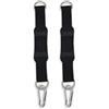 Maxtonser Tipo Cinghie Antiscivolo Portata 200kg, Black | Cinghie in nylon a installazione rapida per montaggio amache da altalena con ingranaggi da arrampicata