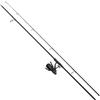 DAM Charger Carp 10FS Combo, canna e mulinello da pesca per carpe d'acqua dolce, forte, leggero e versatile, nero e grigio, canna moderatamente veloce da 3,04 m, mulinello di taglia 5000