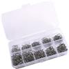 Vexandrie Da pesca con ardiglione da 400 con occhiello, | da pesca in mare con occhi in acciaio carbonio per accessori per la pesca d ' acqua in acqua salata,