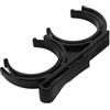 TOPBATHY Clip Doppio per Palline da Golf Rotante Pieghevole Nero per Golfisti | Plastica, Design Portatile e Facile da Riporre, Aspetto Semplice e Stile Elegante per Occasioni di Golf