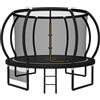 JUMMICO Trampolino da Giardino per Bambini con Rete di Sicurezza - Diametri 228, 305, 366, 427 cm - Tappeto Elastico e Molla Portata Massima 150 kg