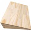 PETSOLA Slant Board in Legno Antiscivolo | Stabile, Tavoletta Inclinata in Legno, Durevole, Tavola per Stretching Polpacci, Casa, Palestra, Studio Fisioterapico, 40x28x9.5cm