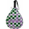 Generic Custodia Racchetta Sportiva Borsa Copertura Manica in Neoprene con Cerniera Scorrevole E Tasca Esterna per Chiavi Carte Telefono con Laccetto da Polso, Array, Verde, Viola, Bianco