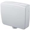 Cassetta WC a Zaino con 2 Pulsanti 44,5x14x38 cm Forlani Maxima 2 Bianca