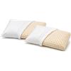 Set 2 Guanciale Memory Foam Forato Ergonomico 72x42 cm - H 13 cm Sostegno Medio Dormidea Classico Air
