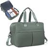 SEAFEW Borsone da Viaggio,Bagaglio a Mano 45x36x20 Easyjet Borsa da Viaggio | Borsa da Cabina Easyjet 45x36x20 Borsa Sportiva Borsone da Palestra da Weekend Borsa Ospedale Parto Espandibile,Verde