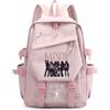 Roffatide KPOP KATS-EYE Borsa scolastica per scuola secondaria rosa E | Multiple tasche, zaino leggero, cerniera doppia liscia, regalo di ventilatore Kpop, KATSEYE Merch