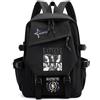 Roffatide KPOP KATS-EYE Borsa scolastica per scuola secondaria Nero A | Multiple tasche, zaino leggero, cerniera doppia liscia, regalo di ventilatore Kpop, KATSEYE Merch