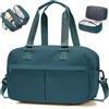SEAFEW Borsone da Viaggio,Bagaglio a Mano 40x30x20 Ryanair Borsa da Viaggio | Borsa da Cabina Ryanair 40x30x20 Borsa Sportiva Borsone da Palestra da Weekend Borsa Ospedale Parto Espandibile,Blu pavone