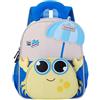 Generisch Zaino per la scuola dei cartoni animati Little Crab, carino zaino per bambini di 3-6 anni, versatile per la scuola materna, Azzurro, Einheitsgröße, Zaino da viaggio