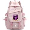 Roffatide KPOP KATS-EYE Borsa scolastica per scuola secondaria rosa I | Multiple tasche, zaino leggero, cerniera doppia liscia, regalo di ventilatore Kpop, KATSEYE Merch