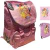 PRESTIGE & DELUXE Zaino Winx Estensibile scuola per bambine primaria - Spallacci Imbottiti e Schienale Comfort Back + Astuccio 3 piani completo di cancelleria + Diario 2026/2027 + kit penne e portachiave paillettes