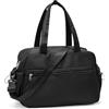 SEAFEW Borsone da Viaggio,Bagaglio a Mano 40x30x20 Ryanair Borsa da Viaggio | Borsa da Cabina Ryanair 40x30x20 Borsa Sportiva Borsone da Palestra da Weekend Borsa Ospedale Parto Espandibile,Nero