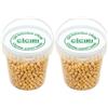 Cìciri Naturali - 2 secchielli da 500 g - Ceci tostati | Ceci tostati, non fritti - Senza glutine - Fonte di proteine e fibre