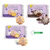 Beni Culinari Bauli Pacchetto di prova Pandori' Classico,Cioccolato,Latte -Classic, Cioccolato, Morbido Latte-Pandoro-Pasticceria Italiana 1x150g 2x178g + Beni Culinari Portachiavi Gratis