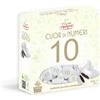 Generico Crispo Confetti Cuor di Numeri al Cioccolato Extra Fondente a Forma di Cuore con Numero a SCELTA 250g (NUMERO 10)