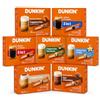 Dunkin' Donuts DUNKIN' Coffee STICKS Caffè Solubile XXL (7 x 20 Stick, 140 Stick) - Confezione Degustazione con Classic 2 in 1 e 3 in 1, Cappuccino (Caramello, Nocciola e Vaniglia) e Cioccolata Calda