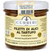 Curreri Filetti di Acciughe - Alici al Tartufo di Sciacca, Sicilia Curreri | 110g | Sott'Olio | Lavorati a Mano