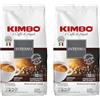 Kimbo Caffè in Grani - 2 Buste da 1 Kg - Intenso