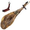 Espagne Gourmet Prosciutto iberico Pata Negra 5J Cinco Jotas Bellota 6,5-7 kg - 100% iberico + porta prosciutto + coltello