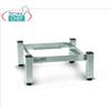 Telaio appoggio in acciaio inox, dim.mm.425x415x180h