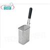 Cestello cuocipasta da 1 6, in acciaio inox con manico anti scottature, dim.mm 140x100x200h