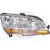 Diederichs Faro fanale anteriore Destro IDEA e MULTIPLA 04-11/05 TYC H7+H1+H1 con moto