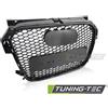 Tuning-Tec GRIGLIA SPORTIVA NERO LUCIDO PDC compatibile con AUDI A1 8X 10-14 -GRAU92