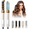 Unipampa Spazzola Asciugacapelli, Air Styler 5 in 1, Spazzola ad Aria Calda | Airstyler 1350W, Asciugacapelli ad Alta Velocità, Arricciacapelli Automatico Per Volumizzante, Lisciante, Asciugare