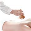 Zunetsutock Strumenti per massaggi in legno, massaggiatore portatile a funghi, rullo per il corpo, riduttore della cellulite, per rilassamento muscolare dei profondi, metodi terapeutici di rilascio della