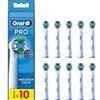 Oral-B Pro Precision Clean Ricambi per Spazzolino Elettrico, Confezione da 10 Testine, Bianco - Originali