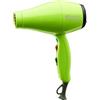 PIÙ GAMMA + ITALIA GAMMAPIU' Asciugacapelli Professionale 500 Compact Light, Phon per Capelli Leggero e Compatto, E.T.C. Technology Asciugatura Profonda, Griglia Rivestita in Tormalina, W1800-2000 (verde lime)