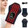 BRGD Guanti per Lampada a Luce Rossa, 100 LED Massaggiatore Elettrico Touch Screen con 660nm e 850nm per Mani, Polsi o Articolazioni, 3 Modalità e 5 Livelli di Intensità