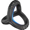 WreGmgg Maschio Silicone Alta Rimbalzo Allenamento Anello Accessori, Nuovo Ritardato Anti Caduta Anello Accessori-Coppia Regalo D-4