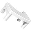 BIUDECO Sgabello Wc Squat Antiscivolo in ABS, Bianco, Bagno | Poggiapiedi Multifunzione per Adulti e Bambini, Spessore Rinforzato, Superficie Sicura, Uso Toilette