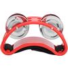 RiToEasysports Tamburello a pedale con doppia per accessorio compagno di tamburo per scatola di cajon(Rosso) accessori da gioco Accessori Per Prestazioni