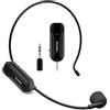 socodox Microfono Wireless ad Archetto, Lunga Portata di 80M | Batteria da 12H, Robusto Collo d'Oca, Audio Chiaro 24bit/192kHz, Plug & Play per Insegnamento, Fitness,Chiesa e Presentazioni